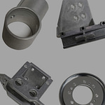 Zinc hot chamber die casting