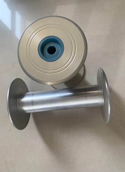 die-cast or forged Aluminum textile Bobbins for twisting, spinning, weaving