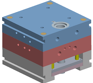 Die casting molds consist of various components