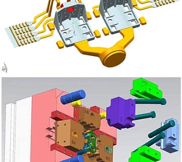 Comparison of die casting and plastic injection mold design for high-quality manufacturing