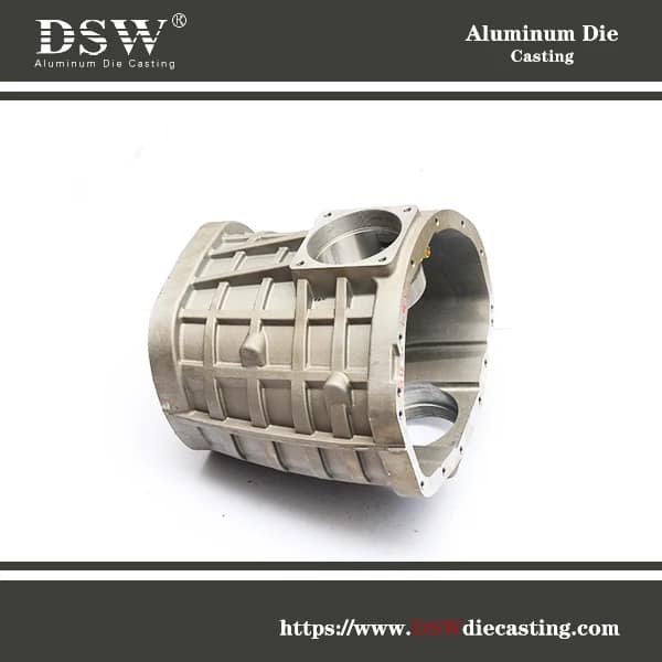Aluminium gearbox shell manufactured by die casting process