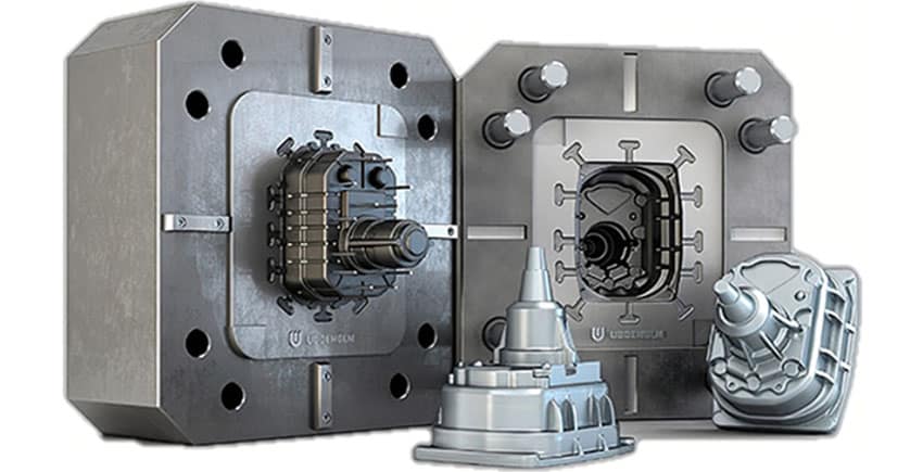 Zinc Casting Molds for Heat Sinks and Housing