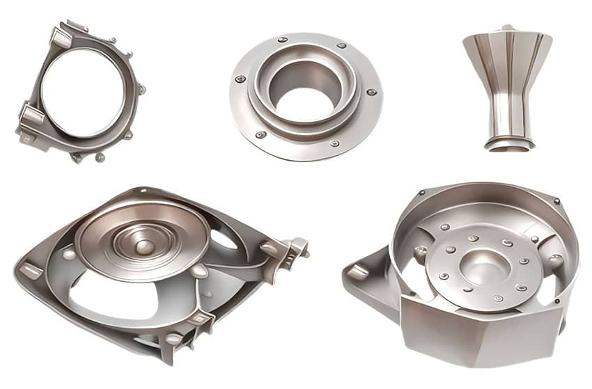 Zinc alloys used in various hardware applications 