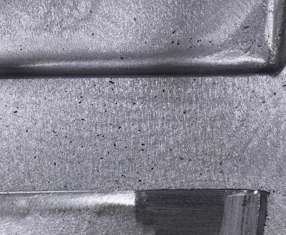 Solving Shrinkage Porosity in Aluminium Die Casting 3 Minor porosity in an aluminum cast part.