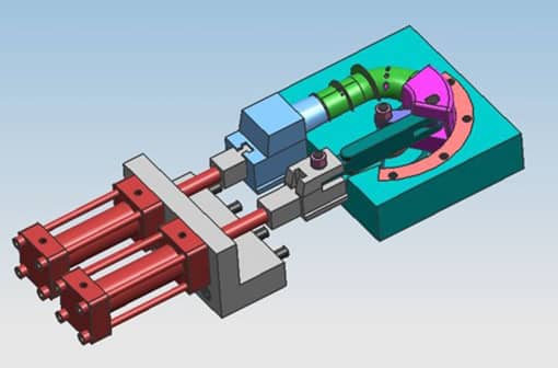 Die Casting Die Components: Essential Elements for Precision and Efficiency 8 The core pulling mechanism to create parts with complex shapes