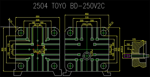 Die Casting Die Components: Essential Elements for Precision and Efficiency 5 The shot sleeve of Toyo 2504 for a single cycle.