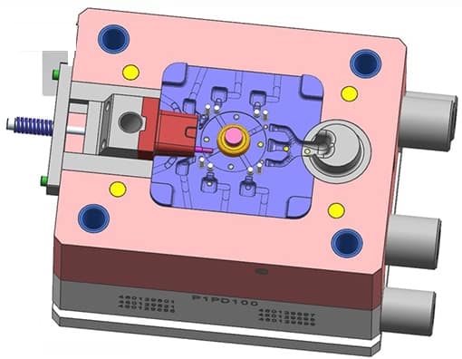 Die Casting Die Components: Essential Elements for Precision and Efficiency 9 Slide die casting used to create undercuts or internal cavities